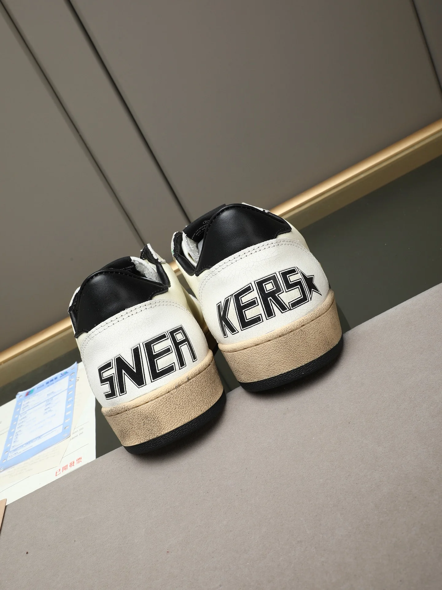 GGDB Sneakers White-Black B20202609110742 - Image 5