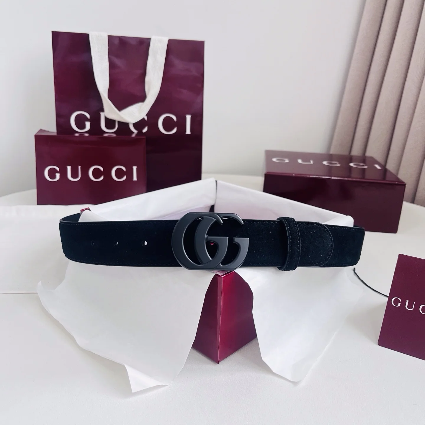 GUCCI Belts Black A60202609070025