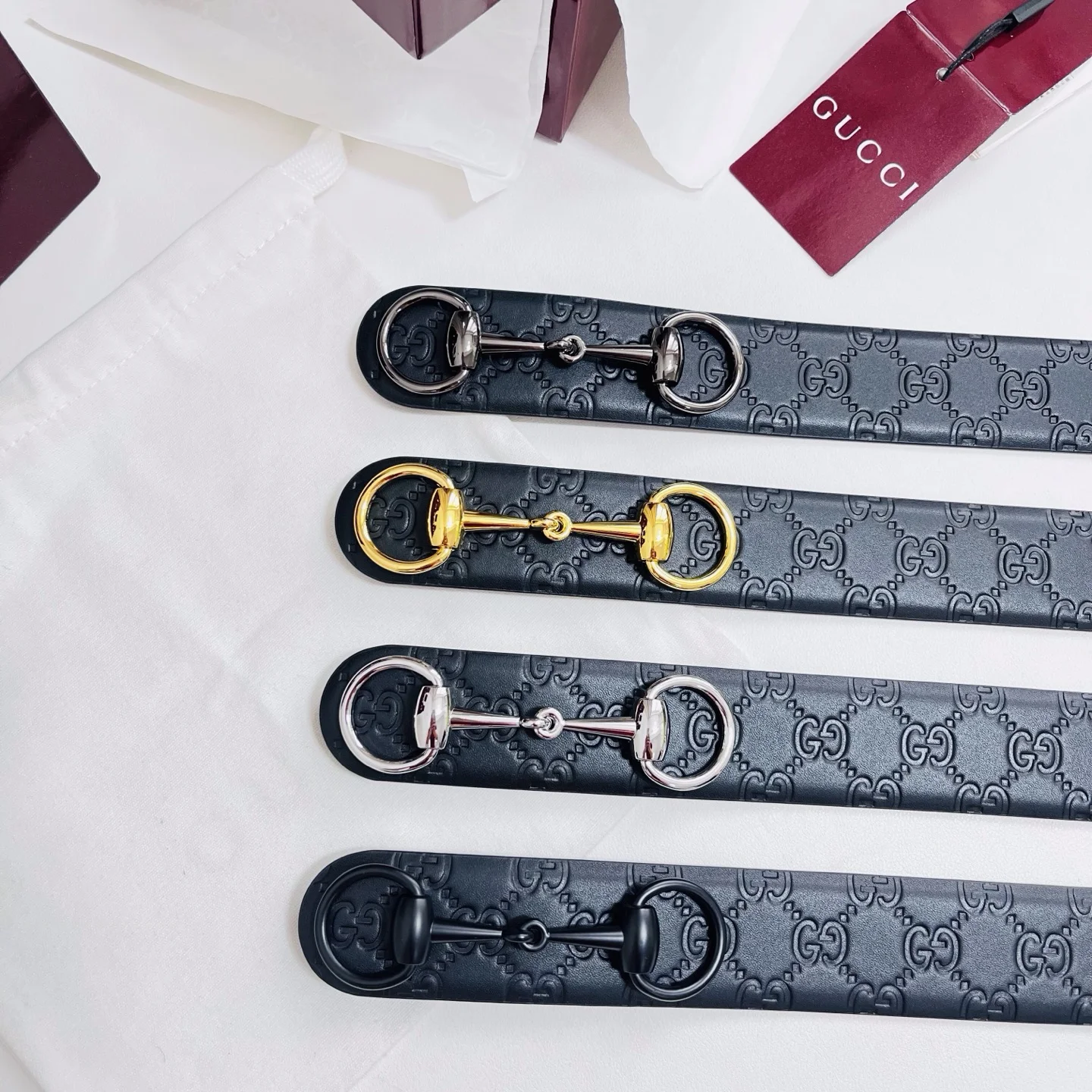 GUCCI Belts Black A60202609070259 - Image 9