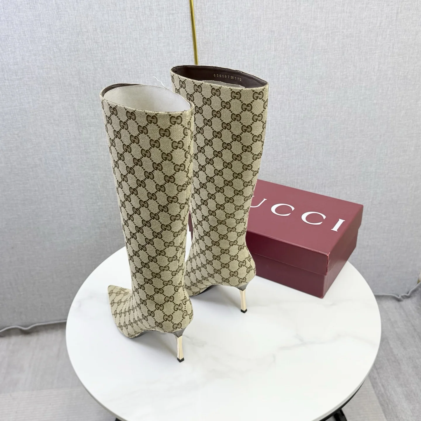 GUCCI Boots Beige-Brown D80202609110596 - Image 5