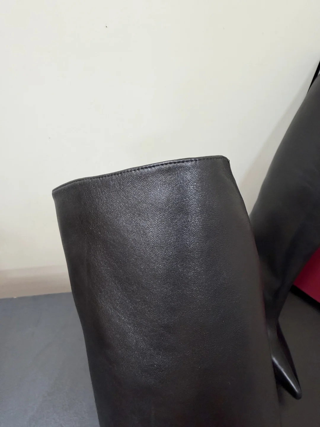 GUCCI Boots Calf Leather Black EU35-42 D80202609110763 - Image 7