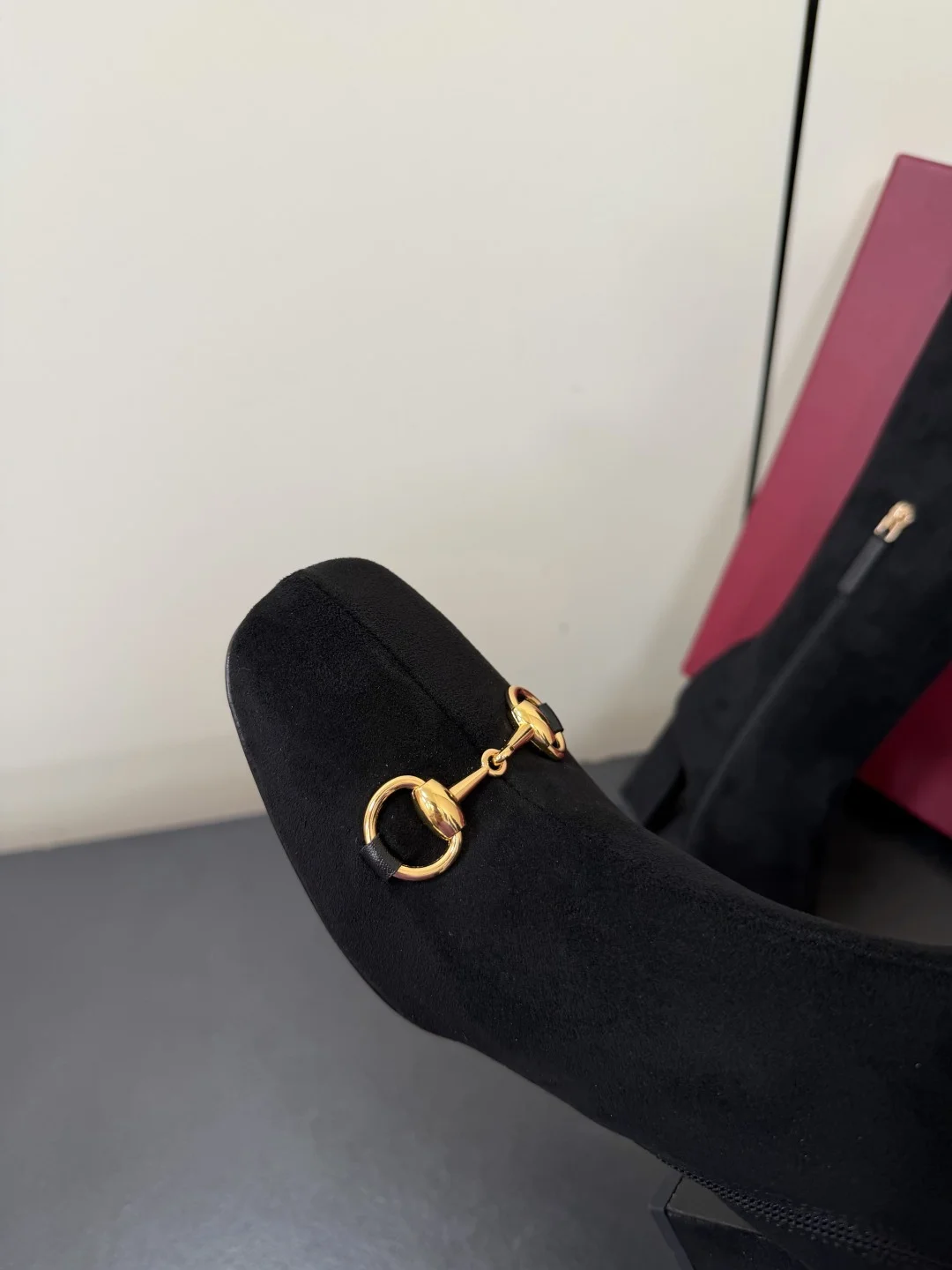 GUCCI Boots Stretch Lambskin Black-Gold EU35-42 D50202609110757 - Image 6