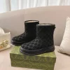 GUCCI Boots Suede Calfskin Black EU35-42 B90202609111803