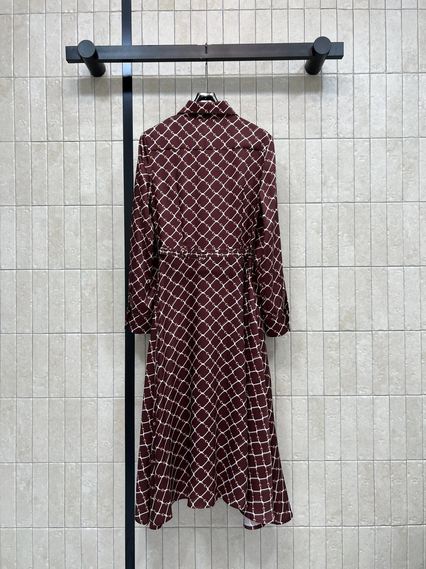 GUCCI Dresses Burgundy-White S-M-L C05202609060005 - Image 7
