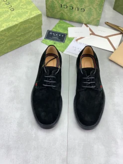 Alternative view of GUCCI Formal Shoes Calf Leather Black-Green-Red EU39-45 D80202609111075