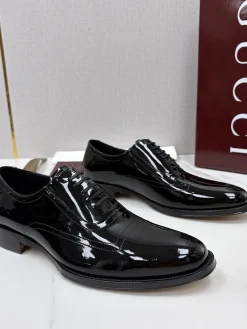 Alternative view of GUCCI Formal Shoes Calfskin Leather Black EU39-44 D40202609110964