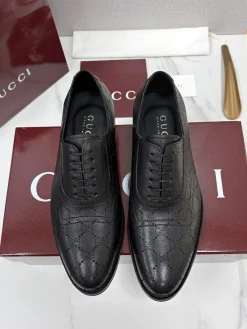 GUCCI Formal Shoes Leather Black EU39-44 D40202609110961