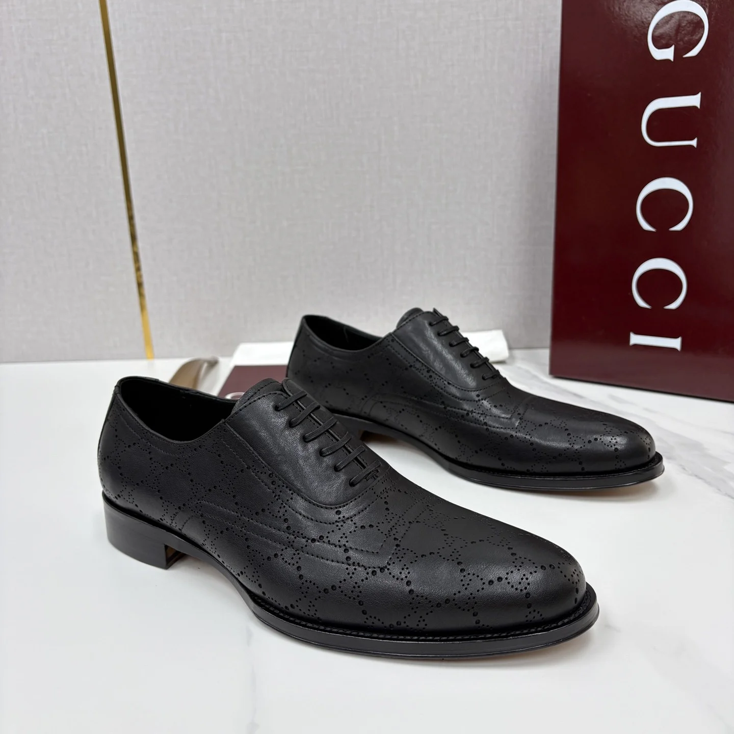GUCCI Formal Shoes Leather Black EU39-44 D40202609110961 - Image 2
