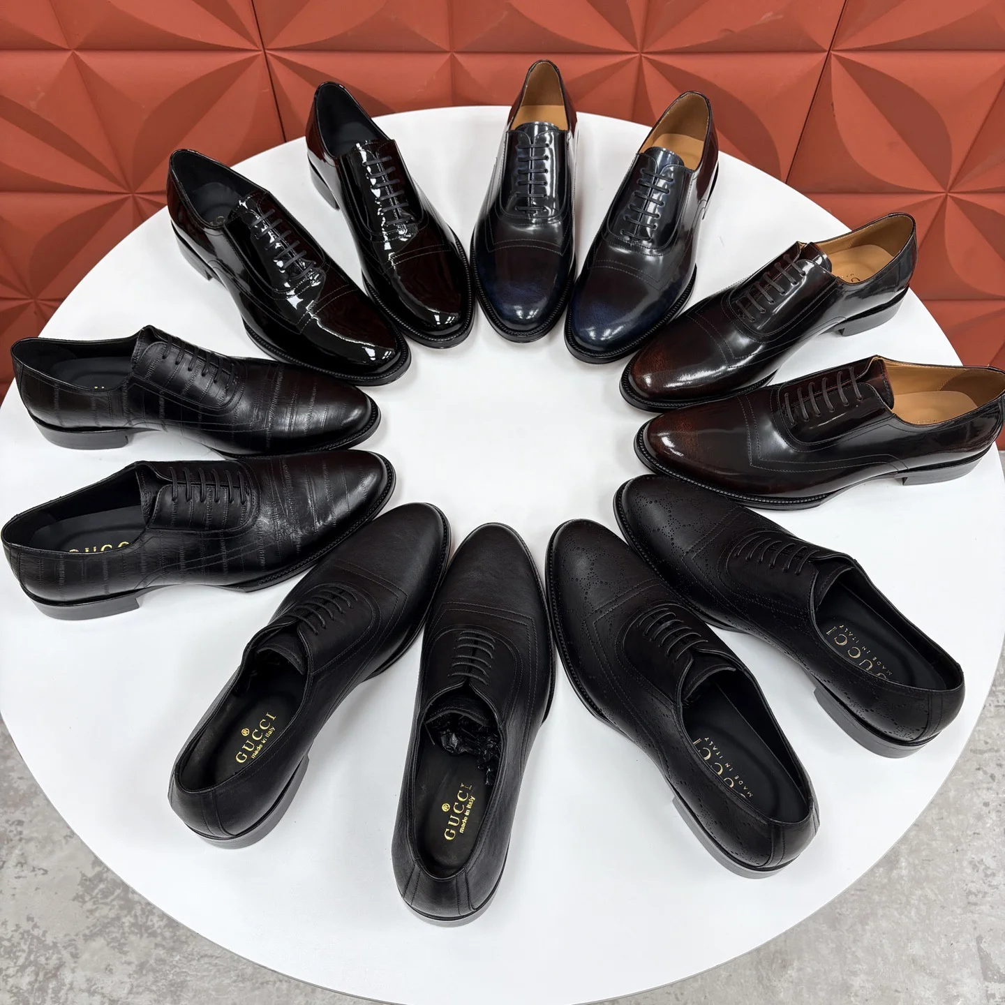 GUCCI Formal Shoes Leather Black EU39-44 D40202609110965 - Image 2