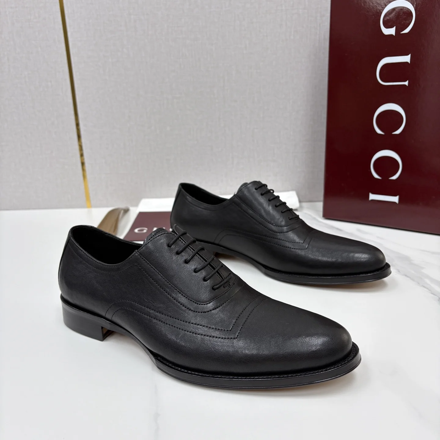 GUCCI Formal Shoes Leather Black EU39-44 D40202609110965 - Image 3