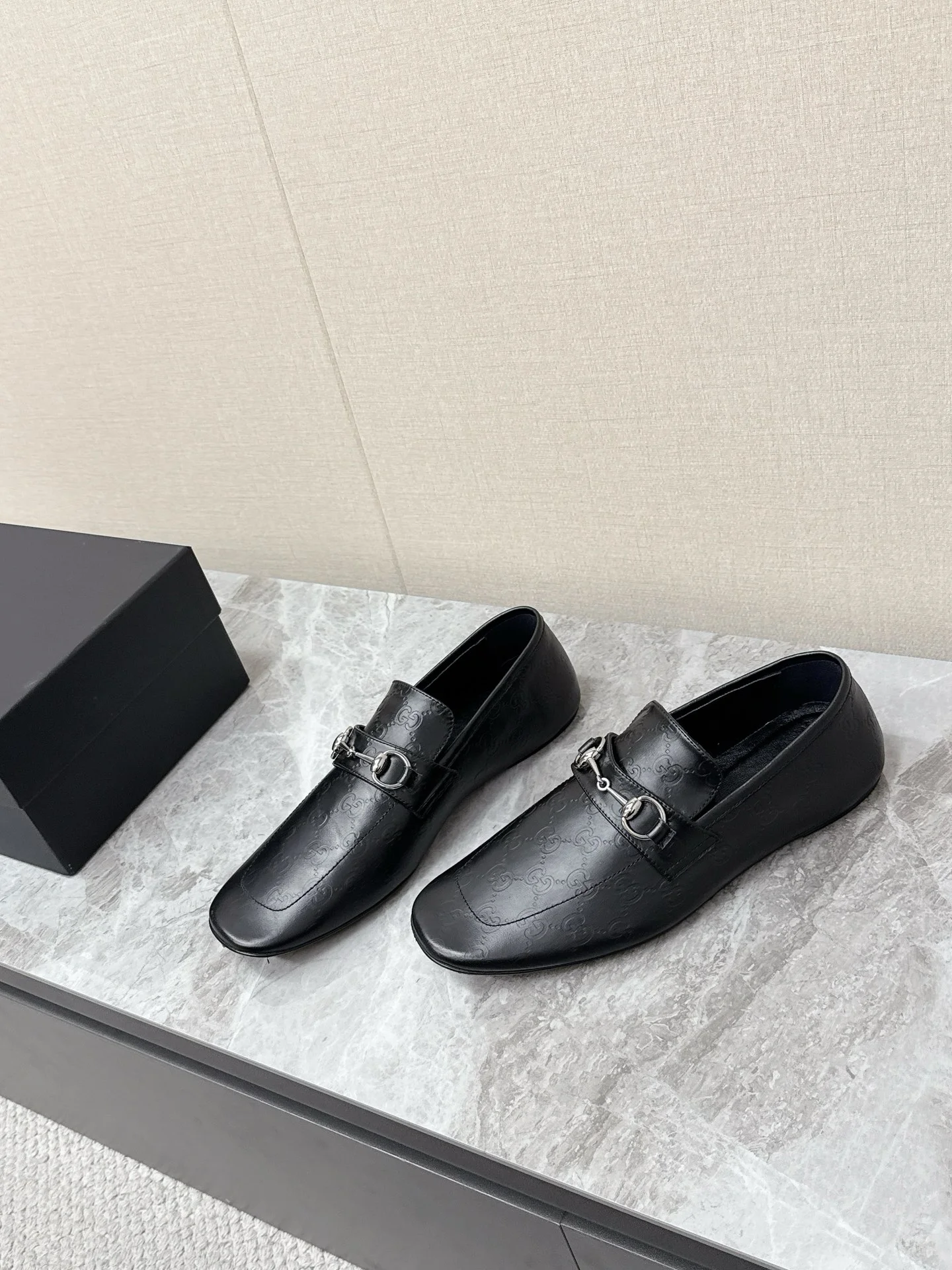 GUCCI Loafers Black-Silver C10202609111377 - Image 2