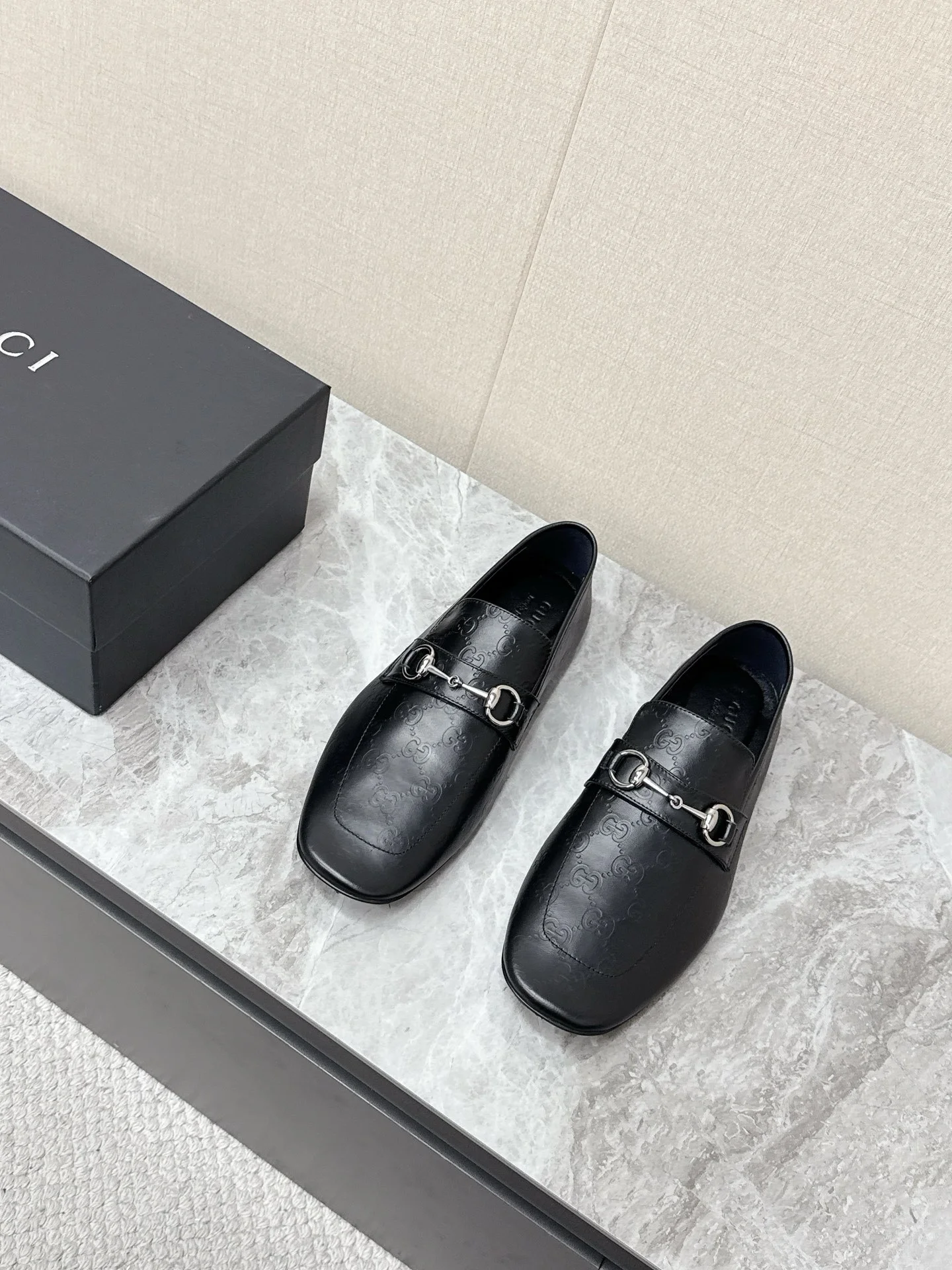 GUCCI Loafers Black-Silver C10202609111377 - Image 3
