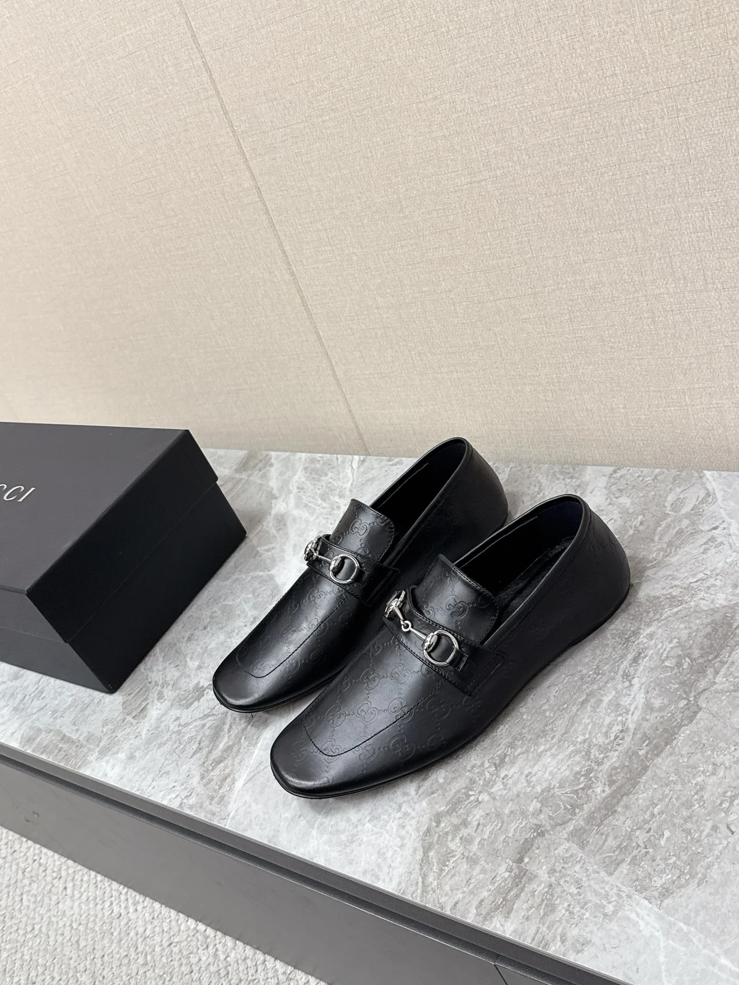 GUCCI Loafers Black-Silver C10202609111377 - Image 4