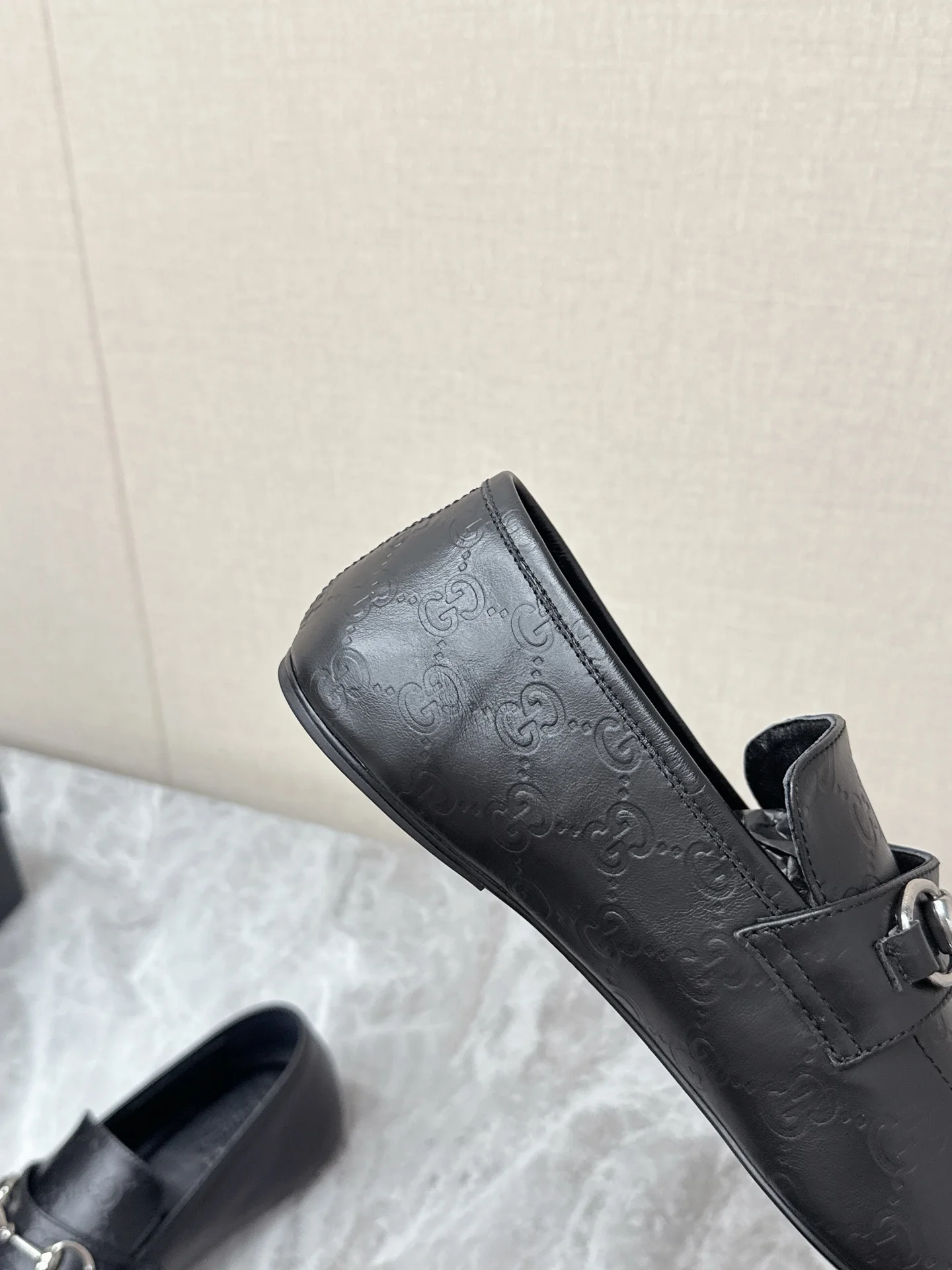 GUCCI Loafers Black-Silver C10202609111377 - Image 7