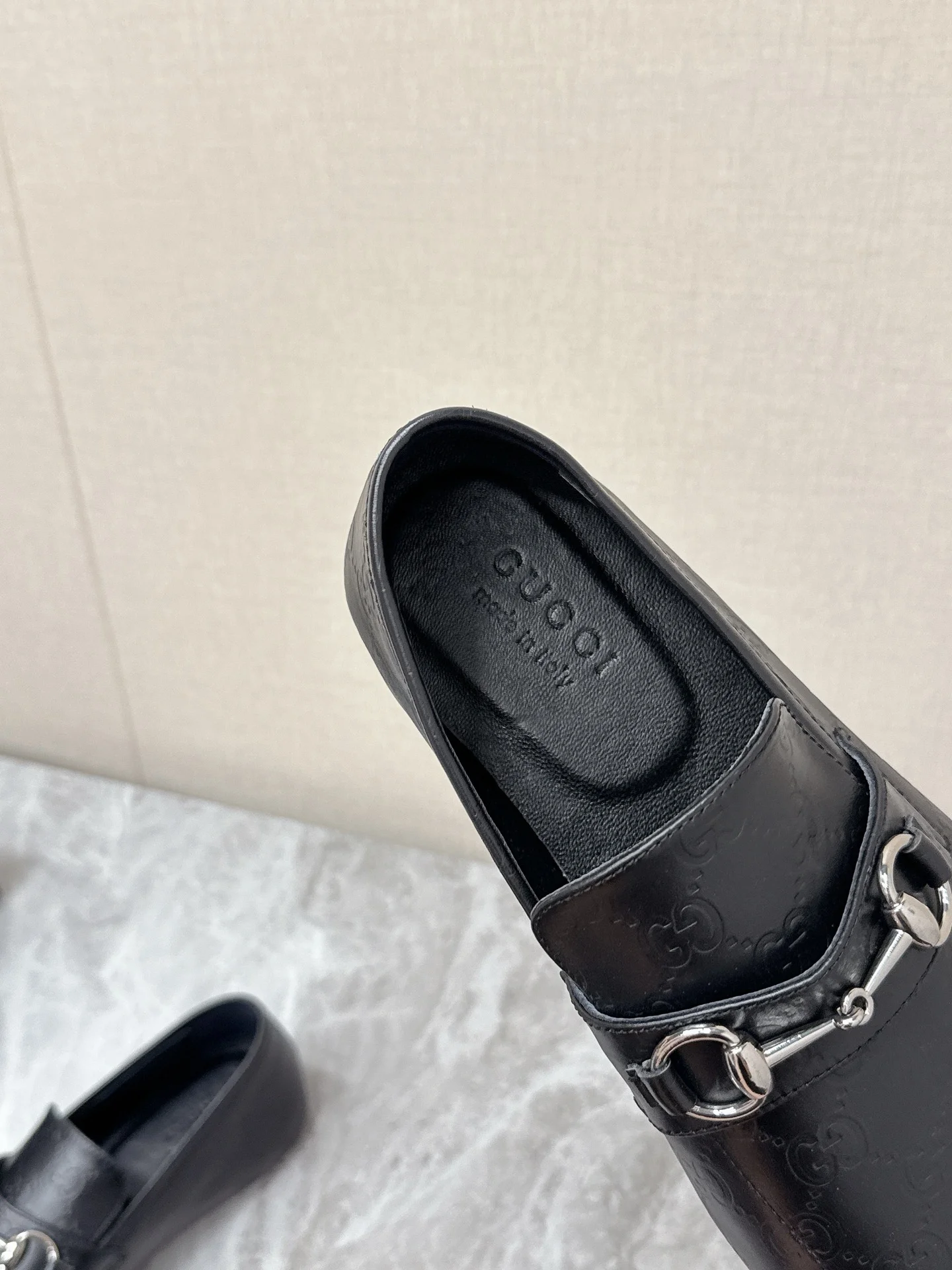 GUCCI Loafers Black-Silver C10202609111377 - Image 8