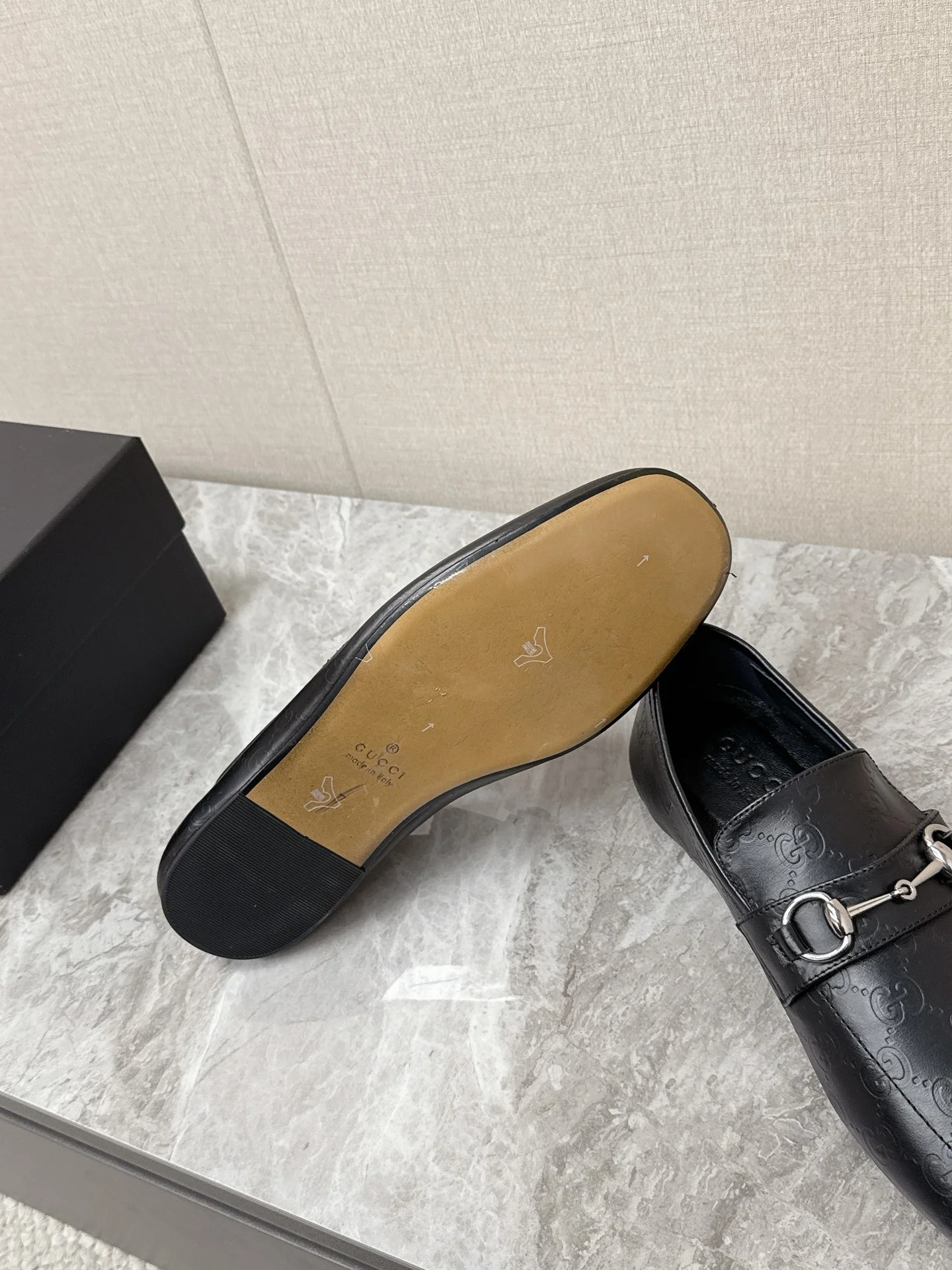 GUCCI Loafers Black-Silver C10202609111377 - Image 9