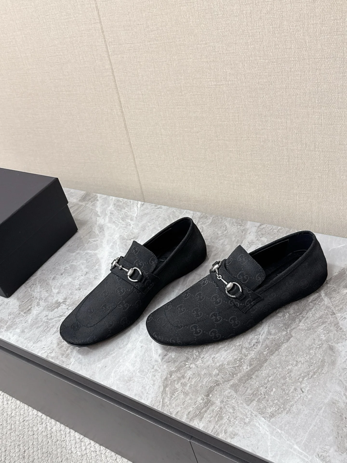 GUCCI Loafers Black-Silver C10202609111380 - Image 2