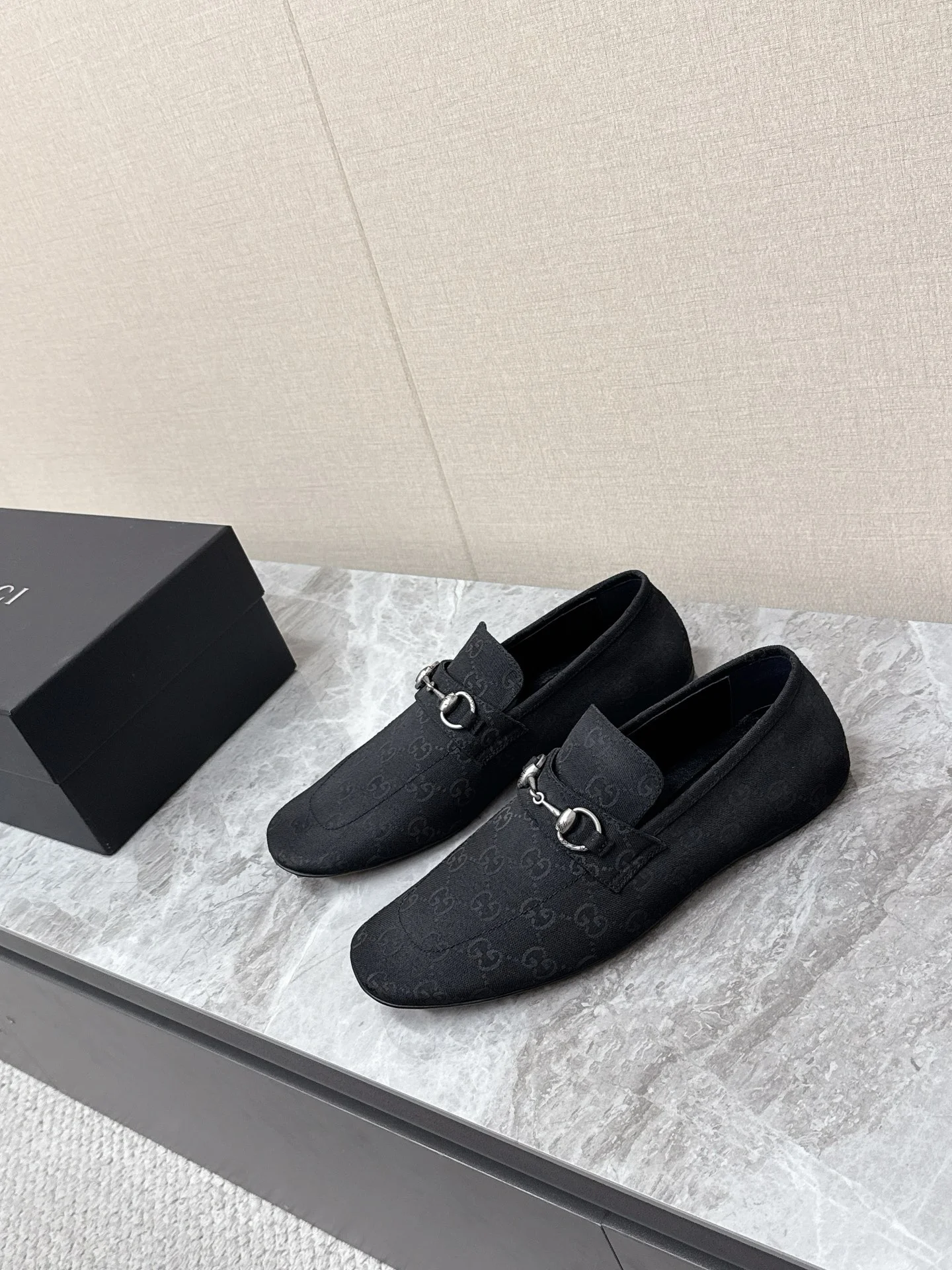 GUCCI Loafers Black-Silver C10202609111380 - Image 4