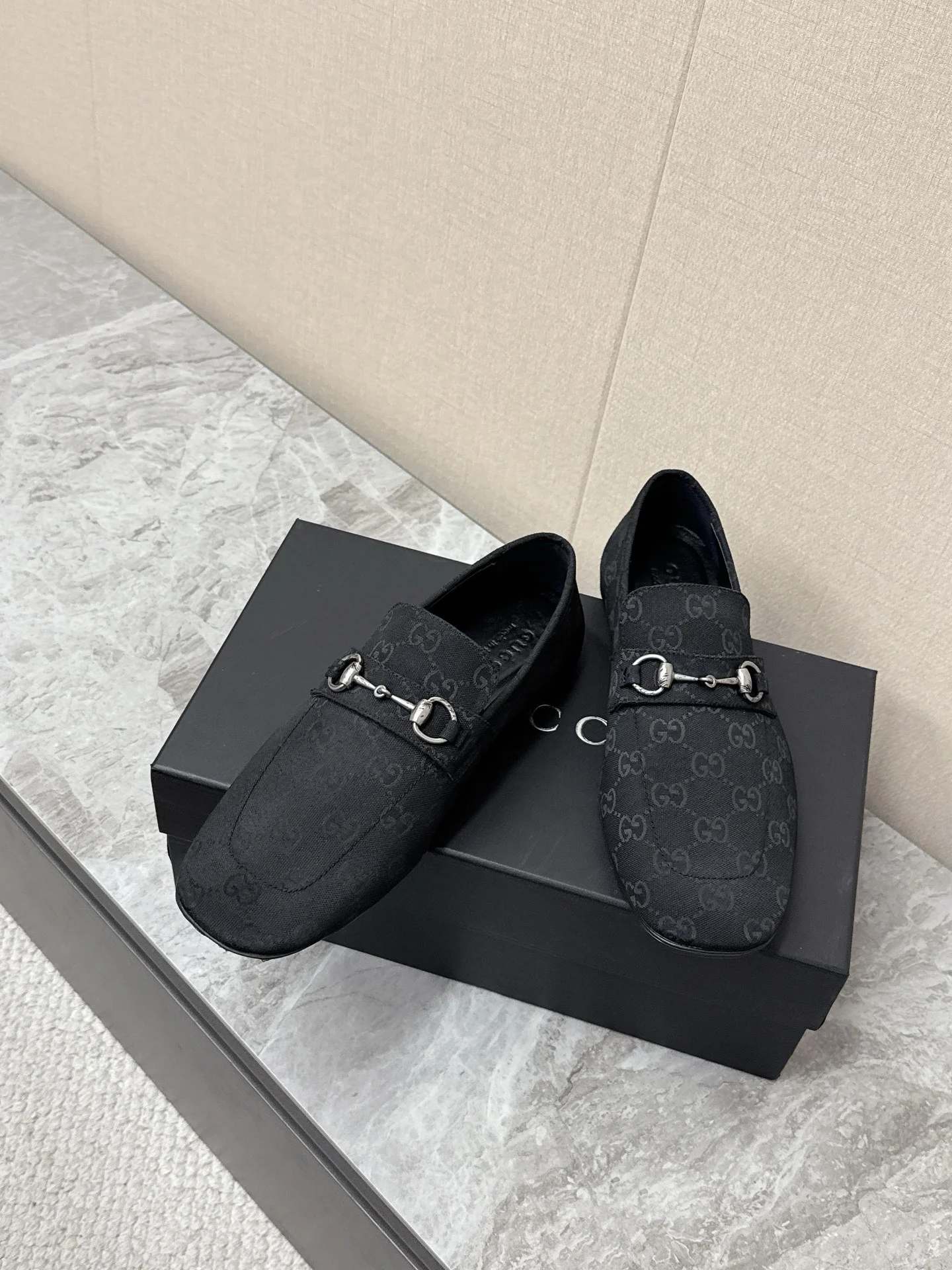 GUCCI Loafers Black-Silver C10202609111380 - Image 5
