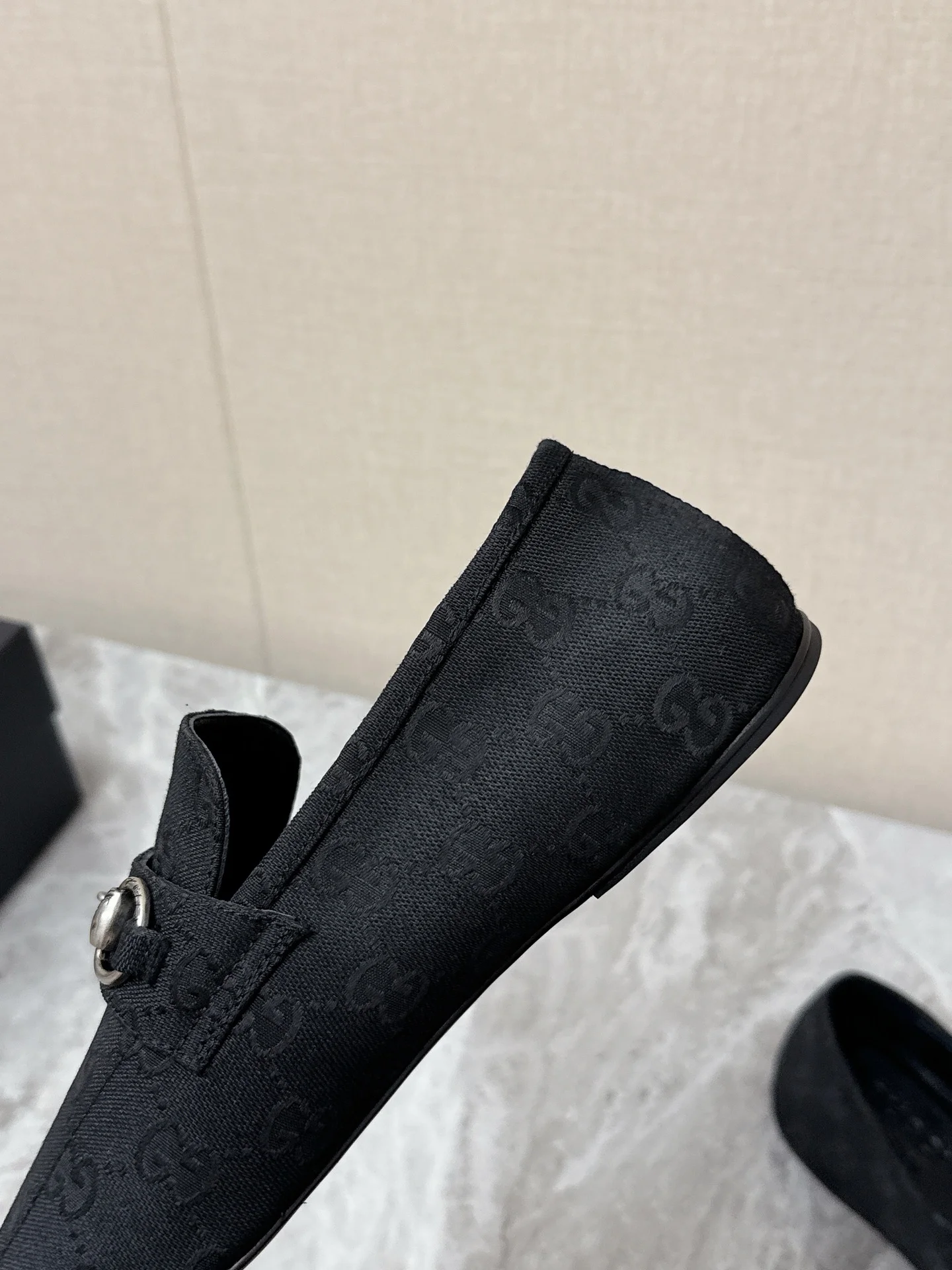 GUCCI Loafers Black-Silver C10202609111380 - Image 6