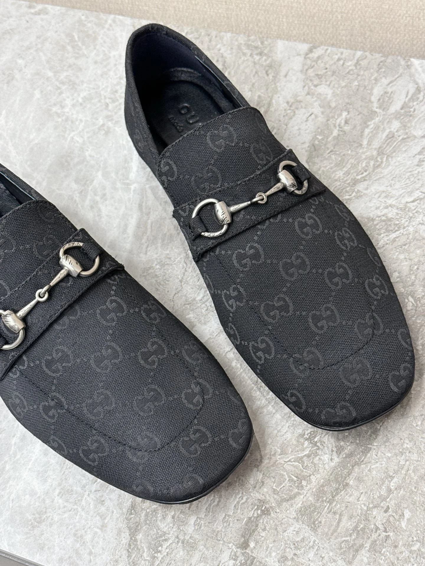 GUCCI Loafers Black-Silver C10202609111380 - Image 8