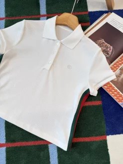Alternative view of GUCCI Polos White-Green-Red S-M-L B15202609060675