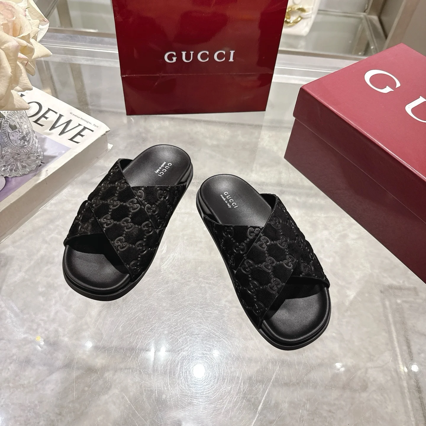GUCCI Sandals Black A70202609111822 - Image 4