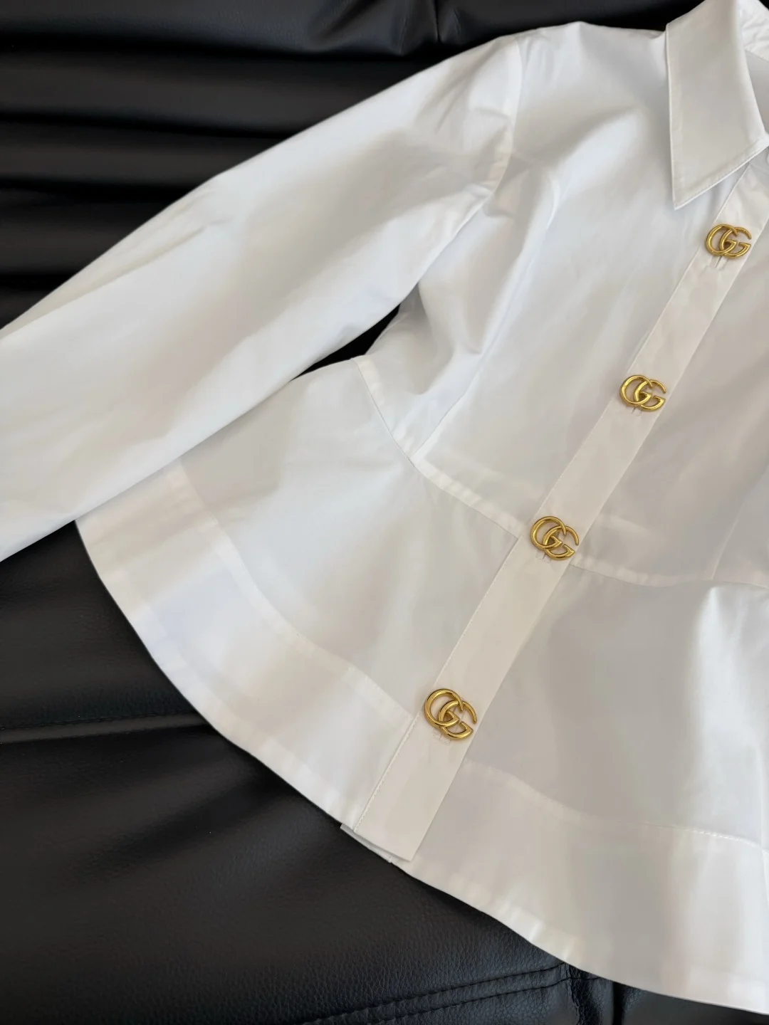 GUCCI Shirts White-Gold S-L B75202609061392 - Image 6