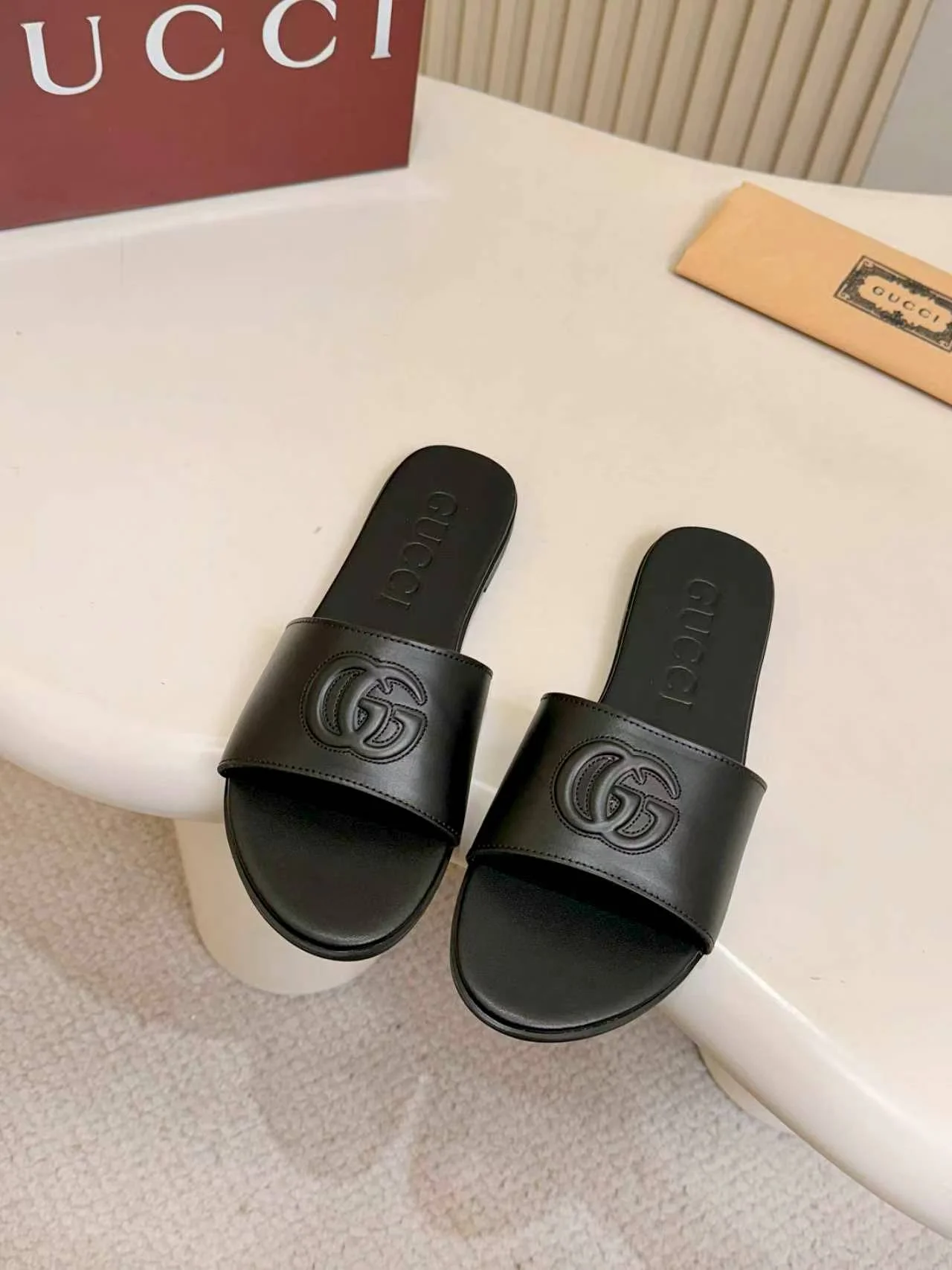 GUCCI Slides Black A50202609111137 - Image 3