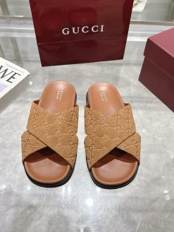 Alternative view of GUCCI Slides Brown-Black A70202609111825