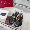 GUCCI Slides Elastic Band Black-Gold EU35-45 A30202609110052