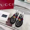 GUCCI Slides Elastic Black-Gold EU35-45 A30202609110054