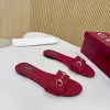 GUCCI Slides GG Canvas Red-Gold EU35-42 A30202609111876