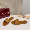 GUCCI Slides Leather Sole Brown EU35-43 A50202609111138