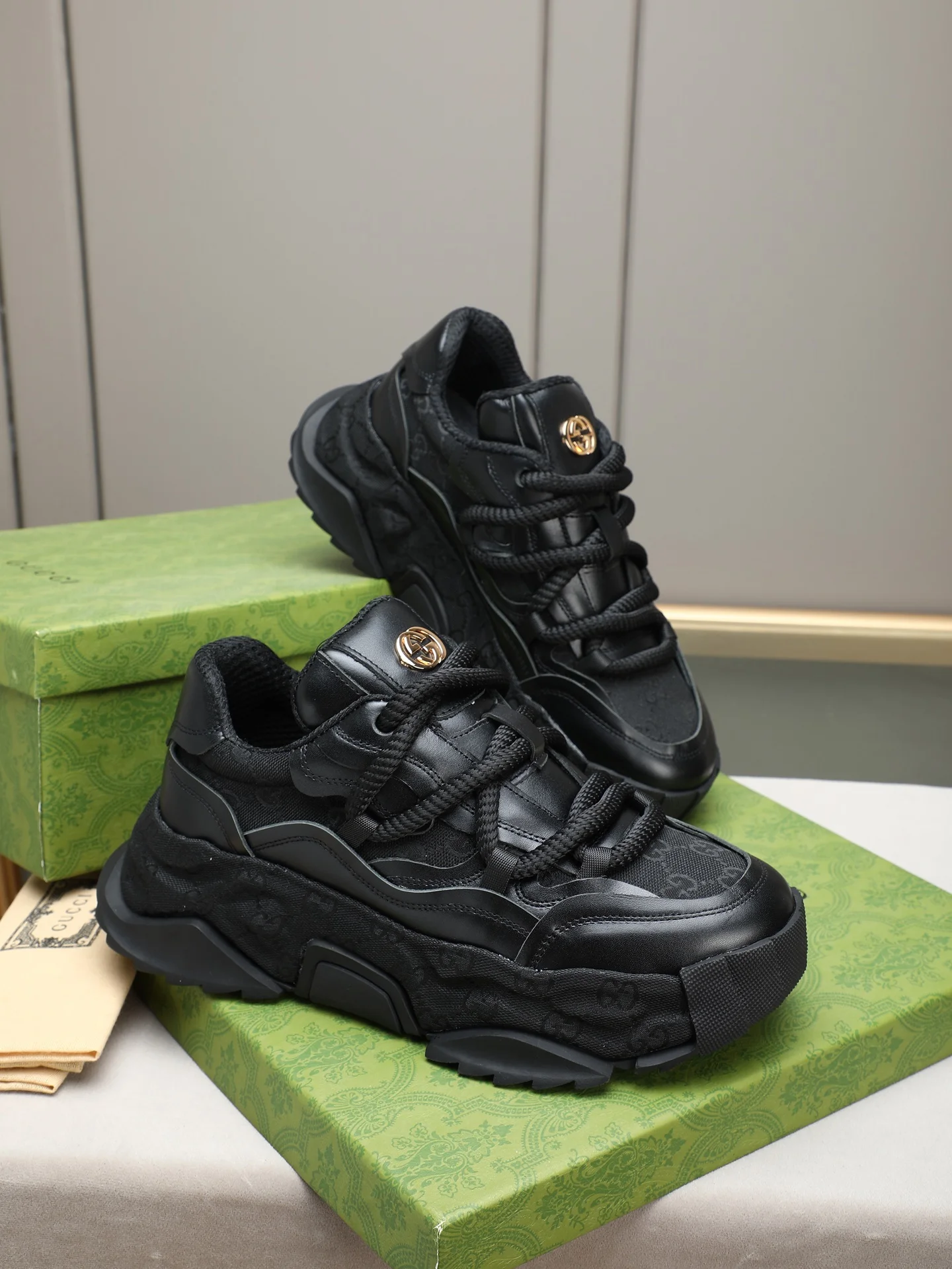 GUCCI Sneakers Black B90202609110722 - Image 4