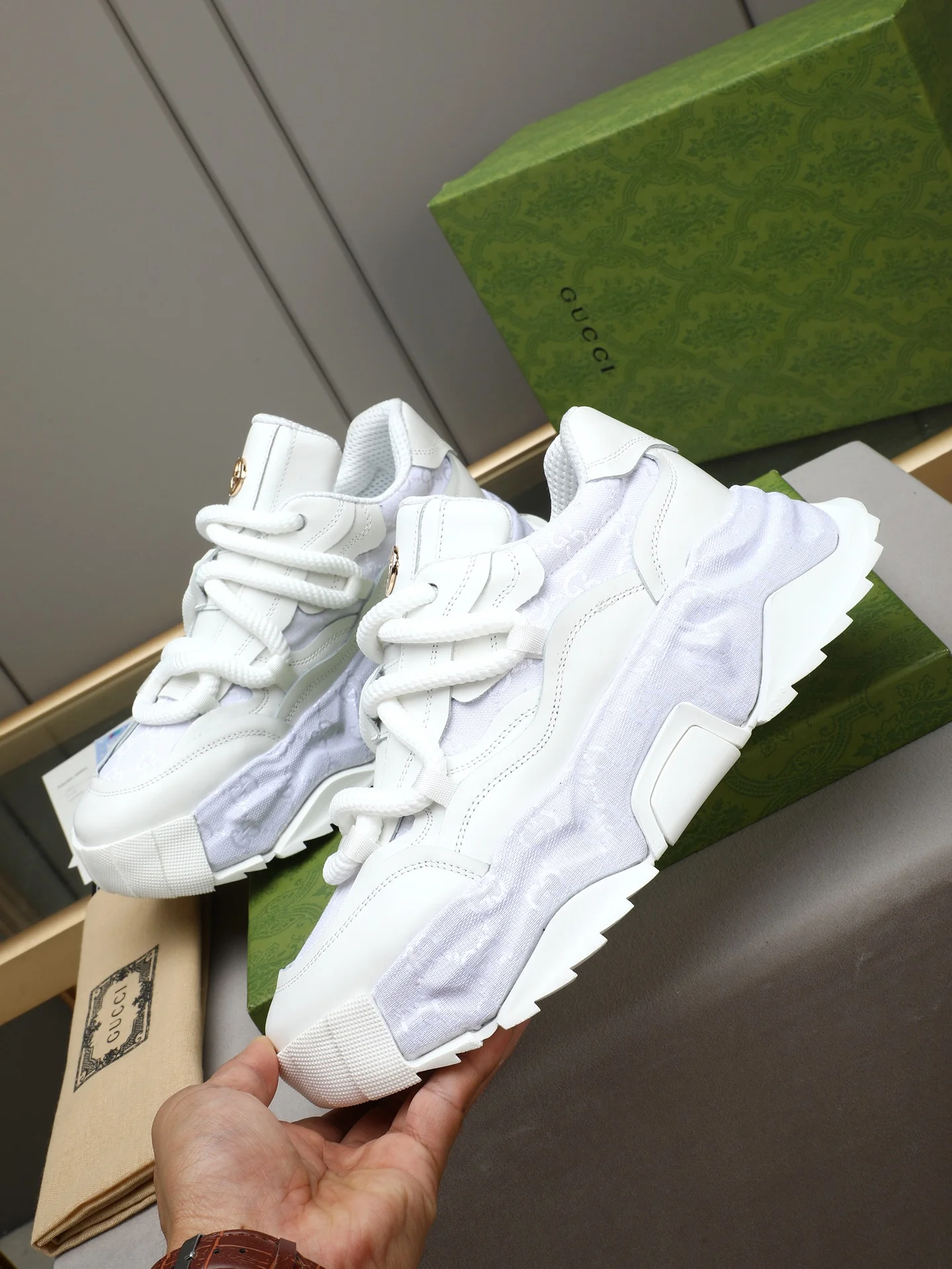 GUCCI Sneakers White B90202609110724 - Image 2