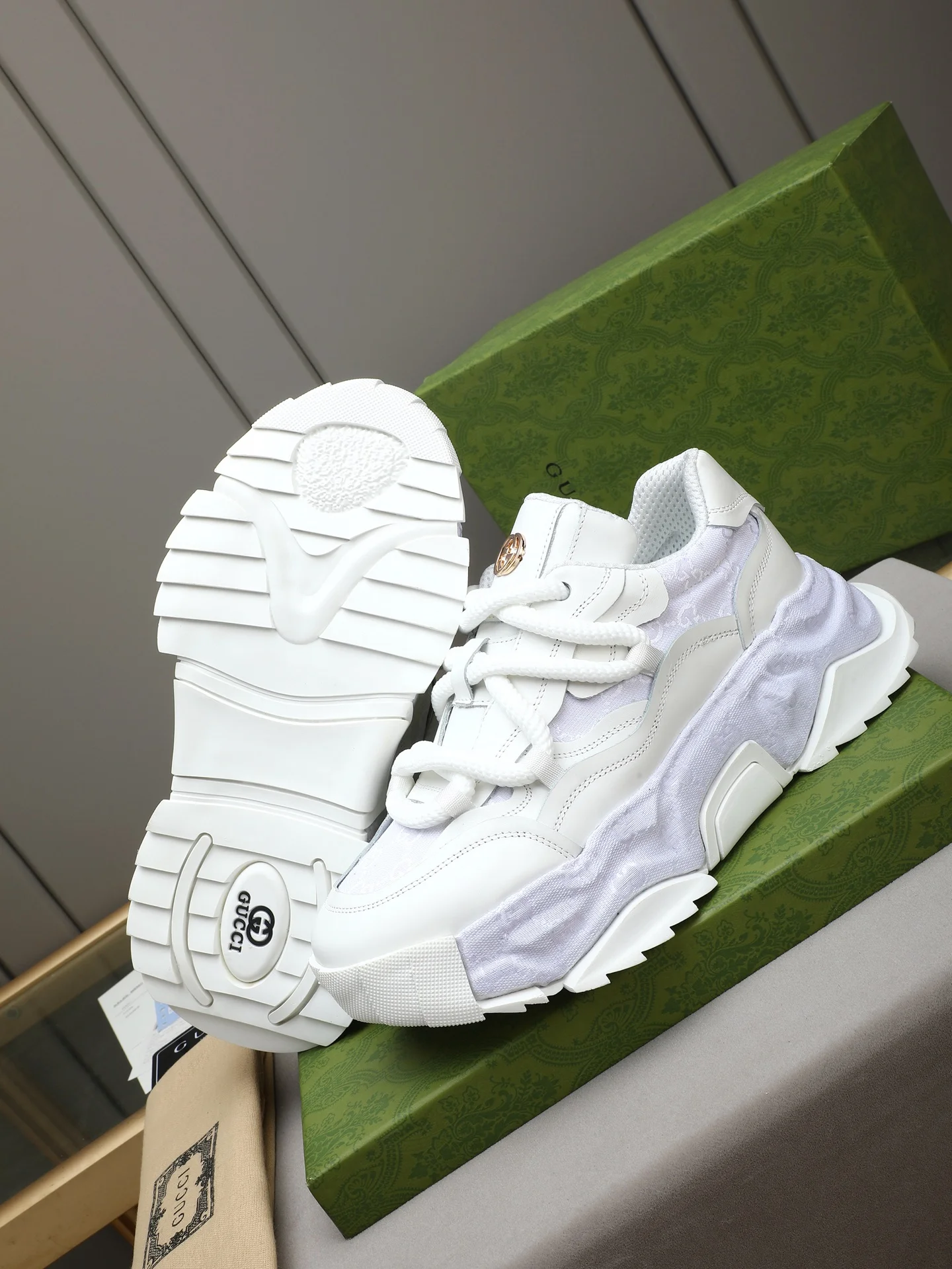 GUCCI Sneakers White B90202609110724 - Image 3