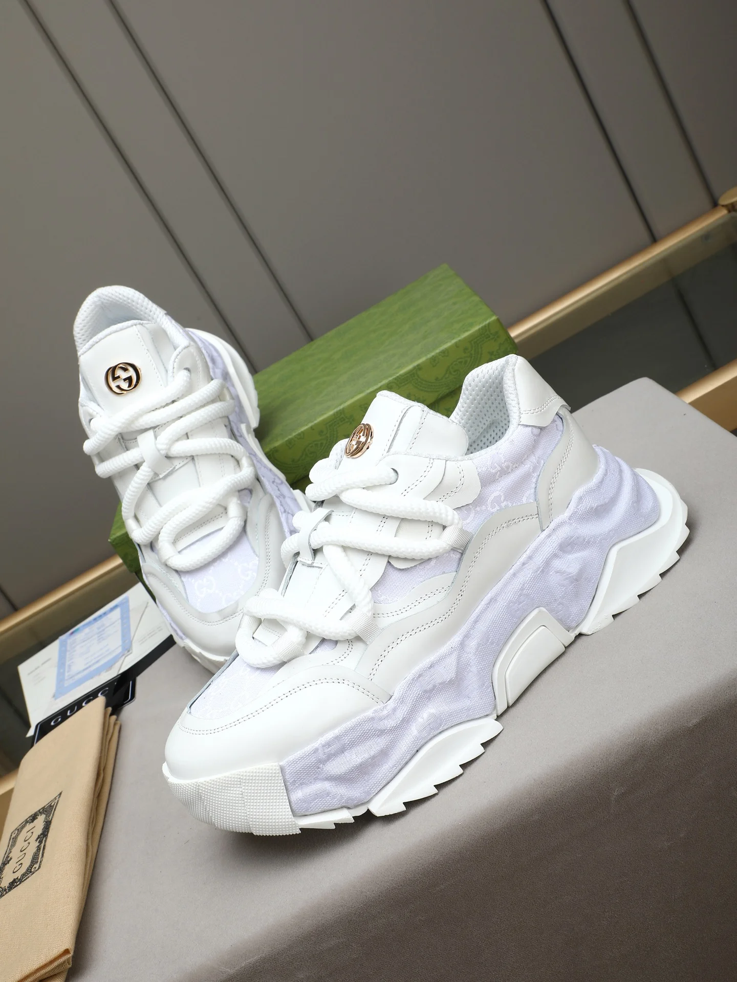 GUCCI Sneakers White B90202609110724 - Image 7