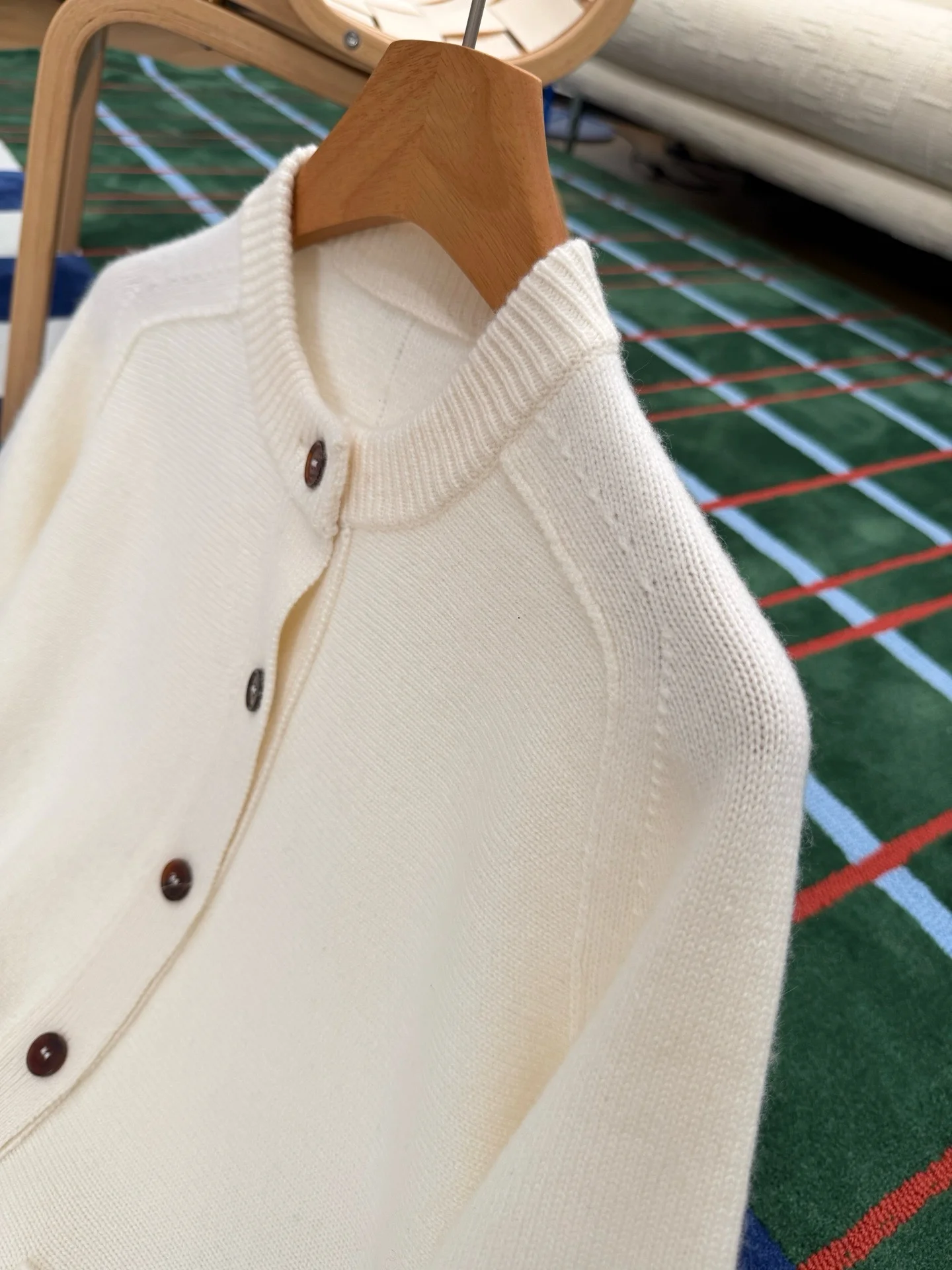 GUCCI Sweaters Wool Blend Cream-Brown S-M-L E15202609060679 - Image 8