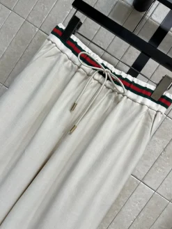 Alternative view of GUCCI Trousers Black-Cream S-L B25202609061606