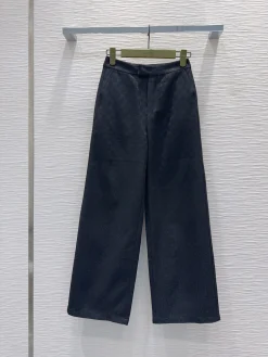 GUCCI Trousers GG Jacquard Black S-L B55202609060836