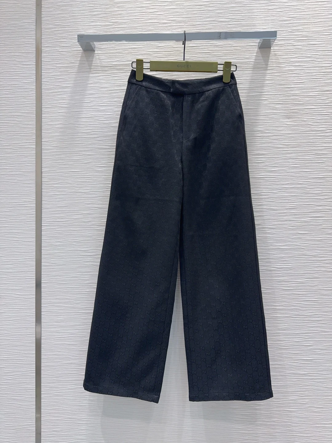 GUCCI Trousers GG Jacquard Black S-L B55202609060836