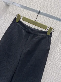 Alternative view of GUCCI Trousers GG Jacquard Black S-L B55202609060836