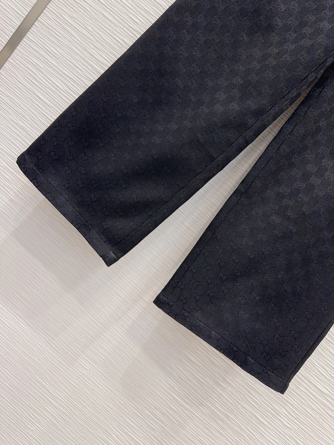 GUCCI Trousers GG Jacquard Black S-L B55202609060836 - Image 6