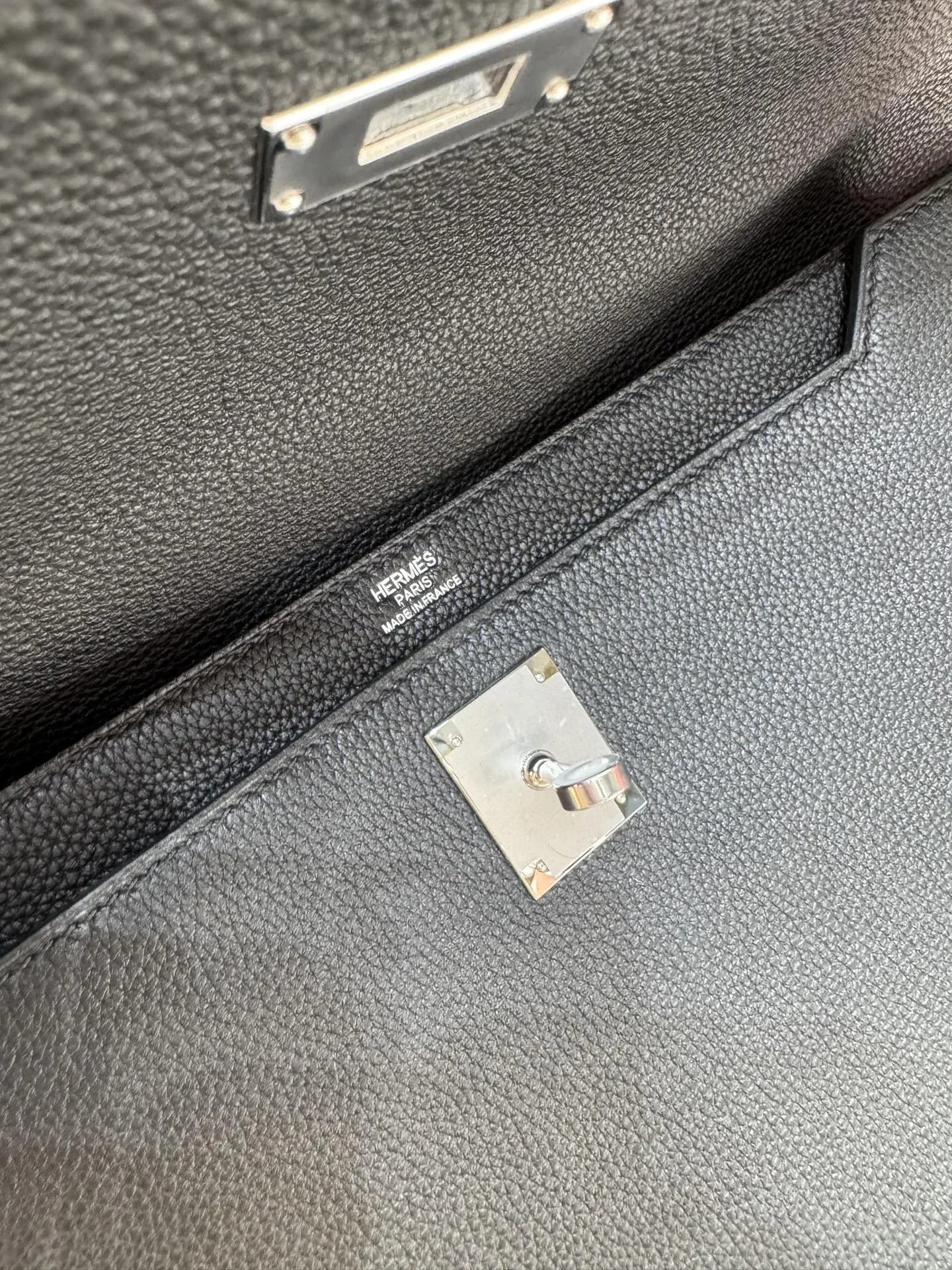 HERMES Briefcases Bags Black-Silver 36X29X5CM A850202609090217 - Image 4