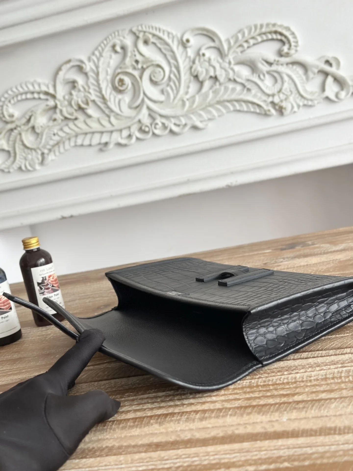 HERMES Clutches Bags Black H80202609090222 - Image 7