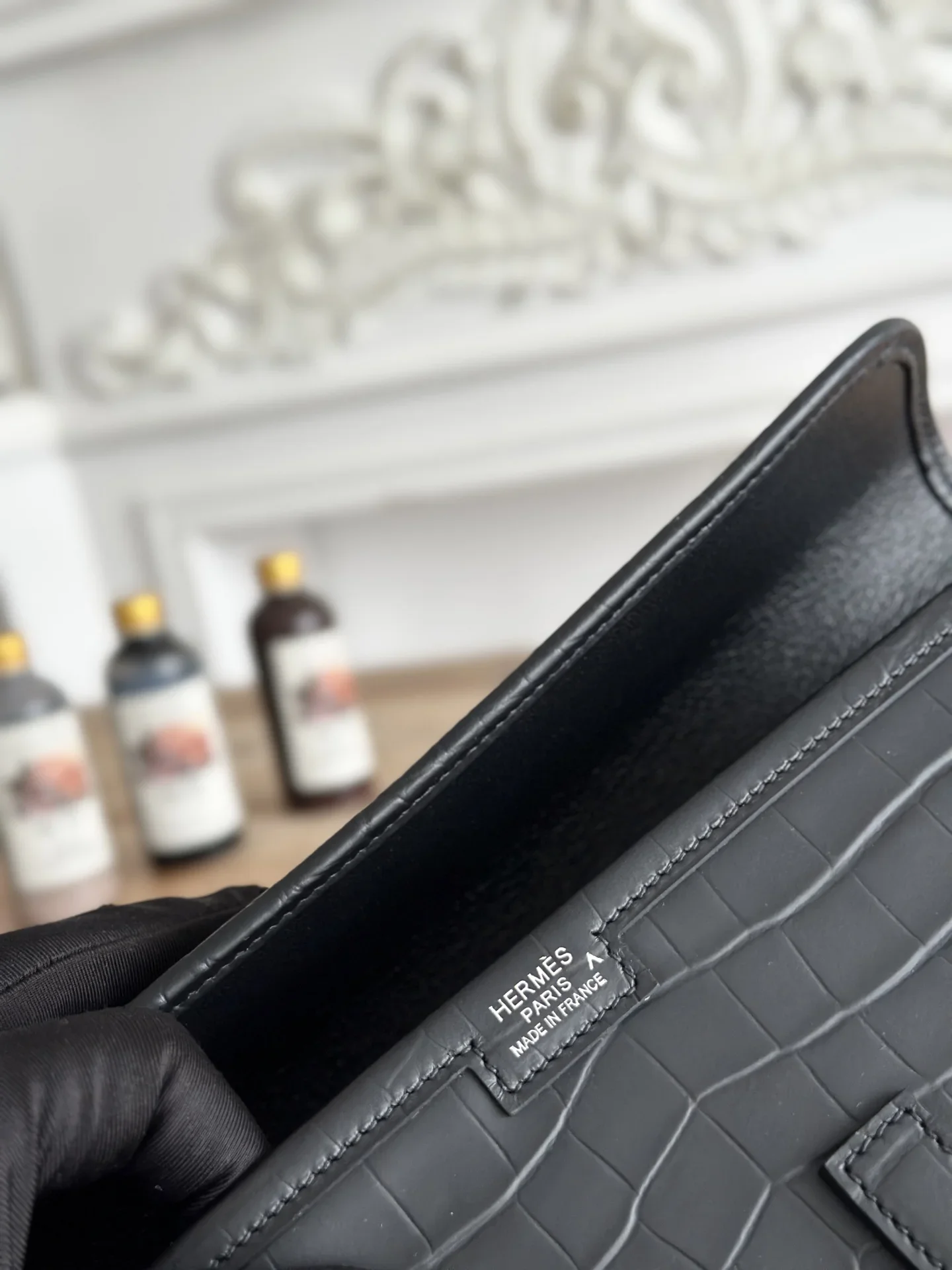 HERMES Clutches Bags Black H80202609090222 - Image 9