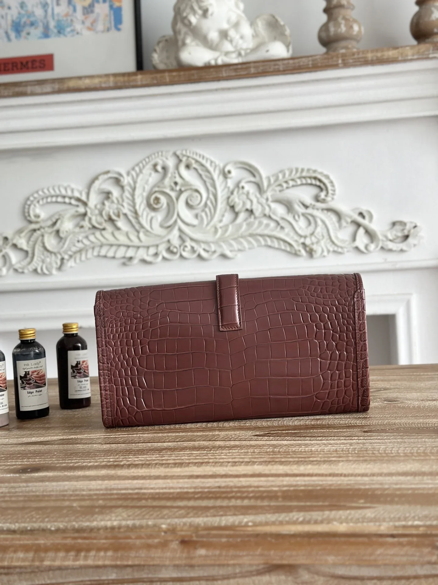 HERMES Clutches Bags Brown H80202609090223 - Image 3