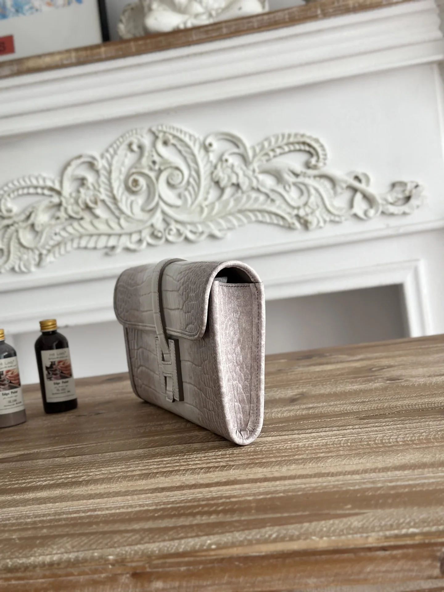 HERMES Clutches Bags White-Pink H80202609090225 - Image 2