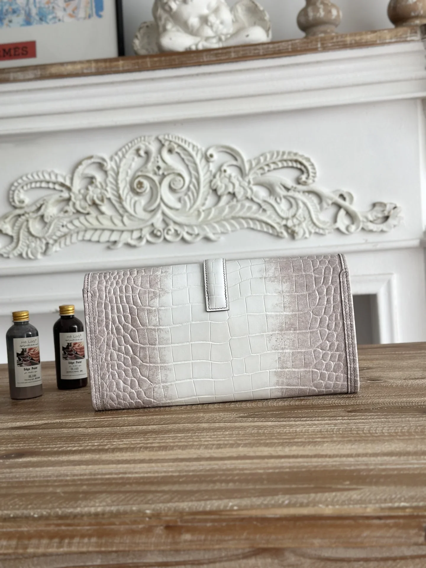 HERMES Clutches Bags White-Pink H80202609090225 - Image 3